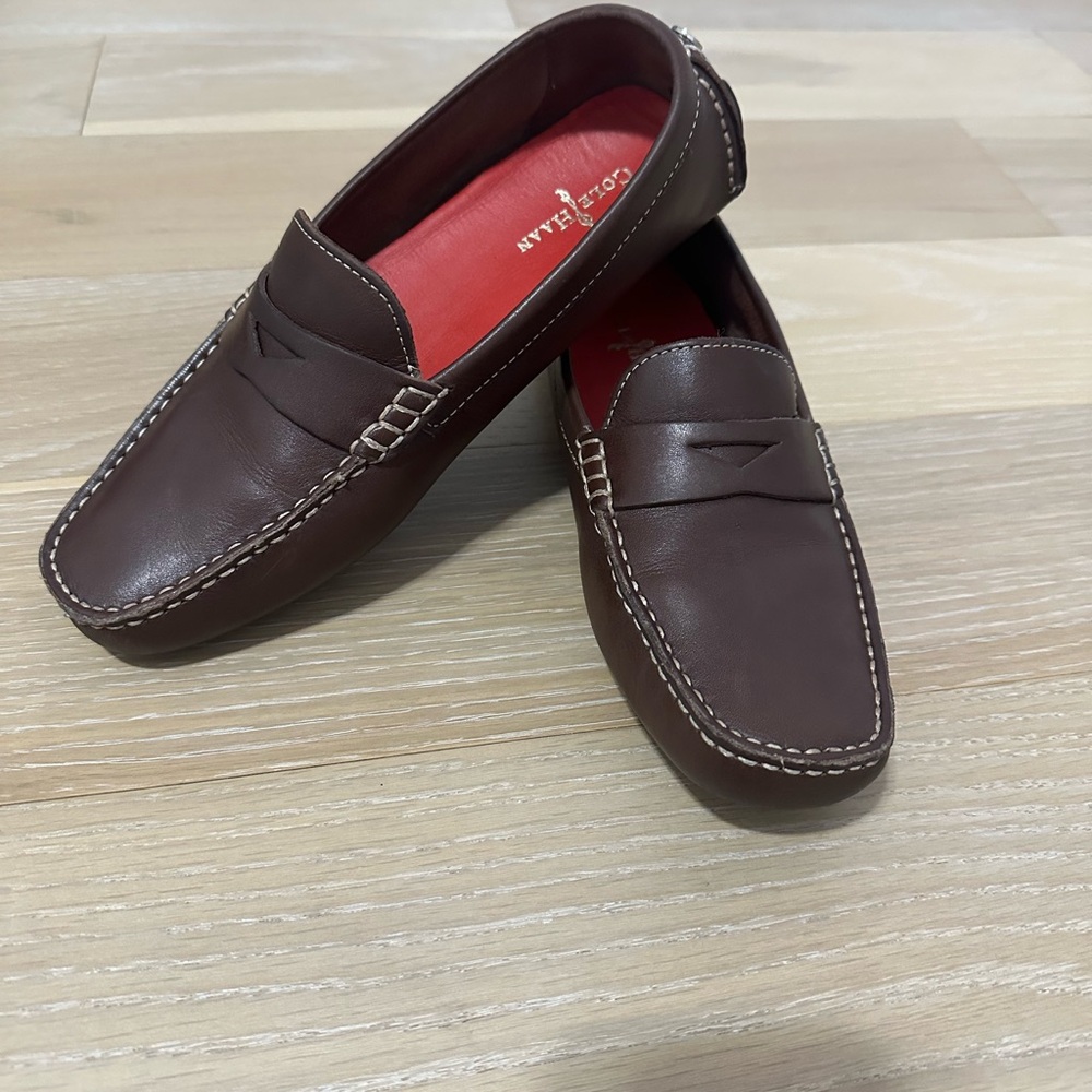 Brown Leather Loafers